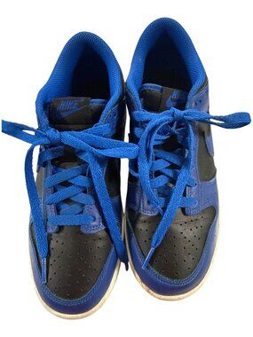 Nike Dunk Low GS Royal/Black 6.5Y  or Women's 8 Clean Classic Colorway‎